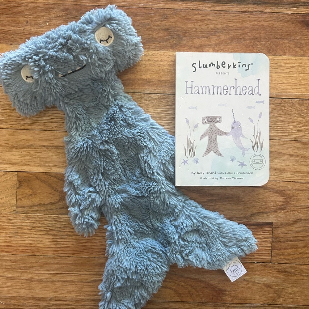 Slumberkins Hammerhead Plush and Book